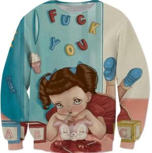 Melanie Martinez alphabet boy long sleeve shirt
